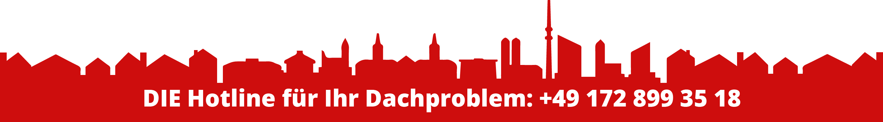 Die Hotline für Ihr Dachproblem oder Ihren Dachschaden in München: Peter Schubert, +49 172 899 35 18
